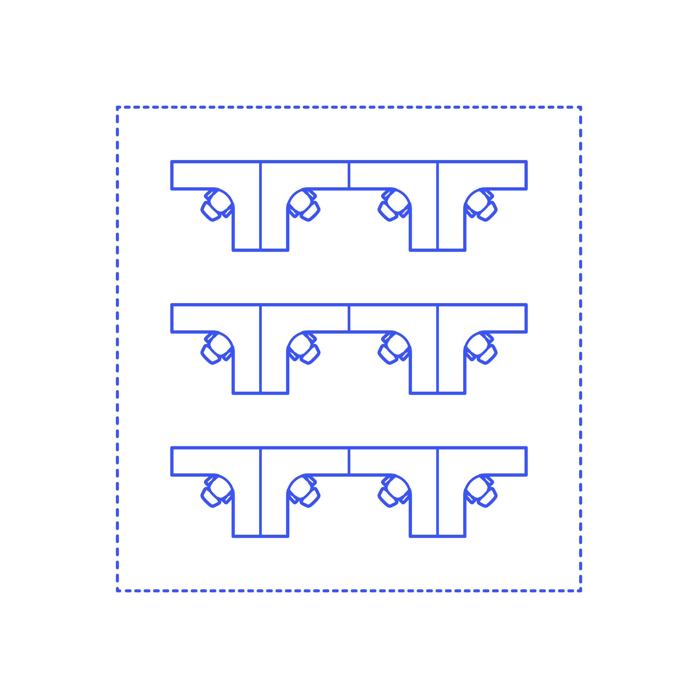 Layouts Open Offices Rows T Shape Single Craft Design Svg File Free Vectors